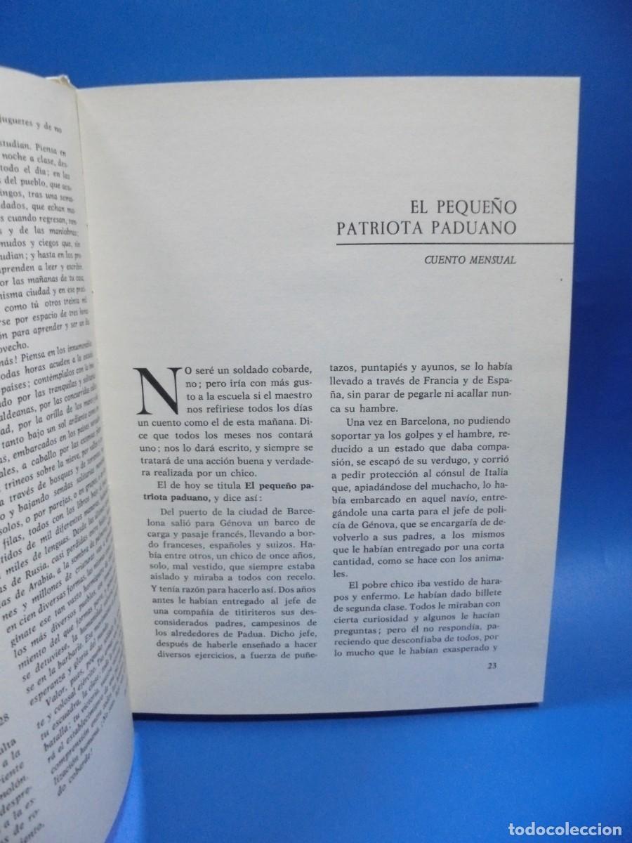 Libros de segunda mano: CORAZON. EDMONDO DE AMICIS. EDICIONES PAULINAS. 1977. PAGS : 218. - Foto 3