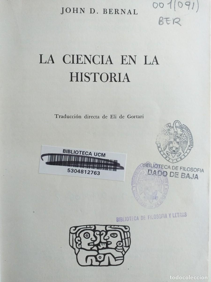 Libros de segunda mano: la ciencia en la historia John D Bernal - Foto 2