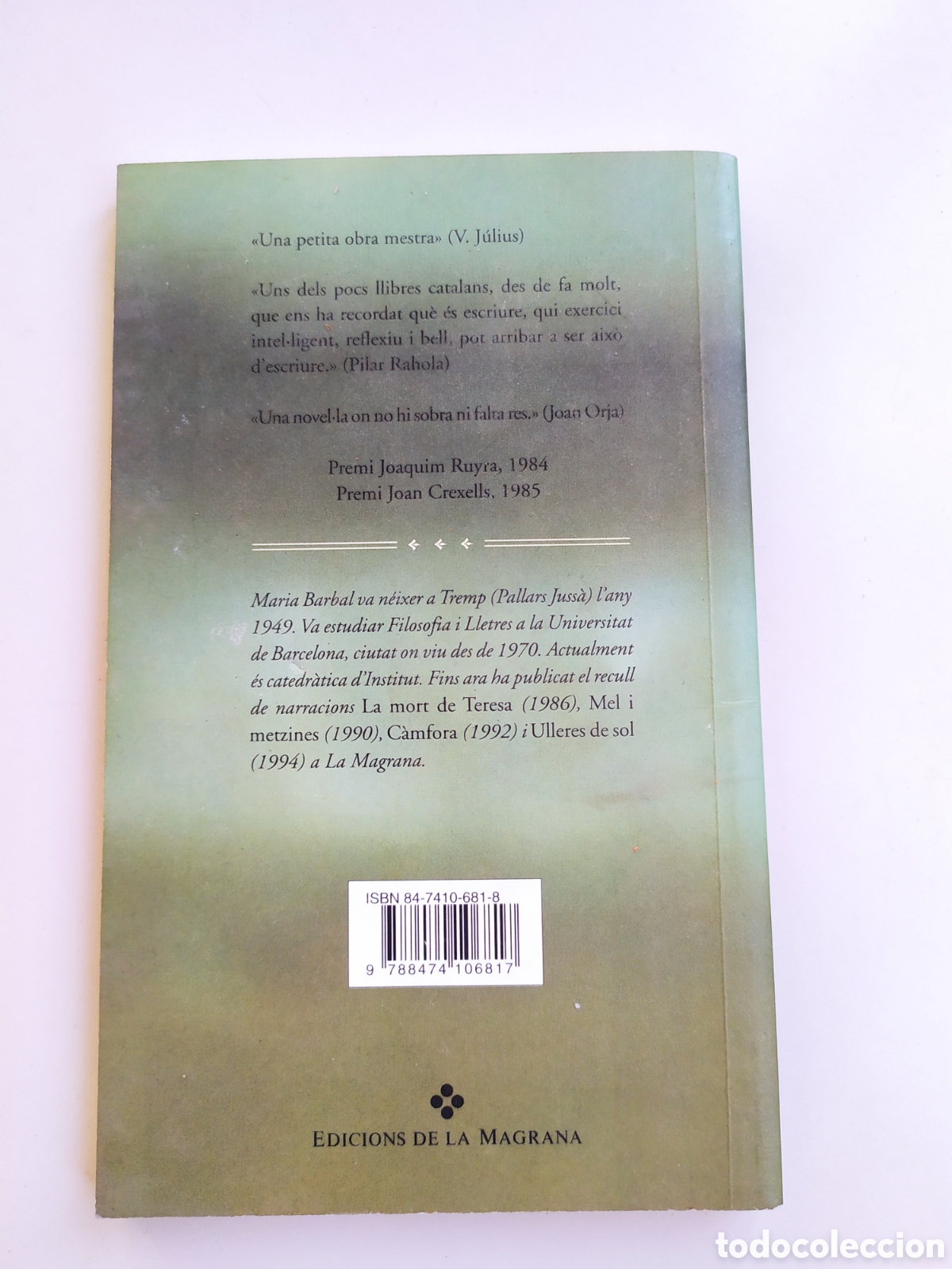 Libros de segunda mano: Mar&iacute;a Barbal, Pedra de Tartera - Foto 2