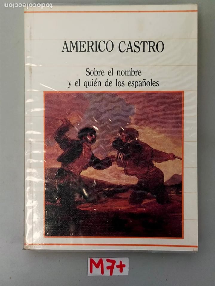 Libros de segunda mano: Sobre el nombre y el quien de los espa&ntilde;oles - Foto 1