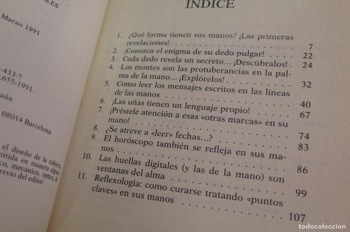 Libros de segunda mano: Secretos en las l&iacute;neas de sus manos. Indira Shankar - Foto 2