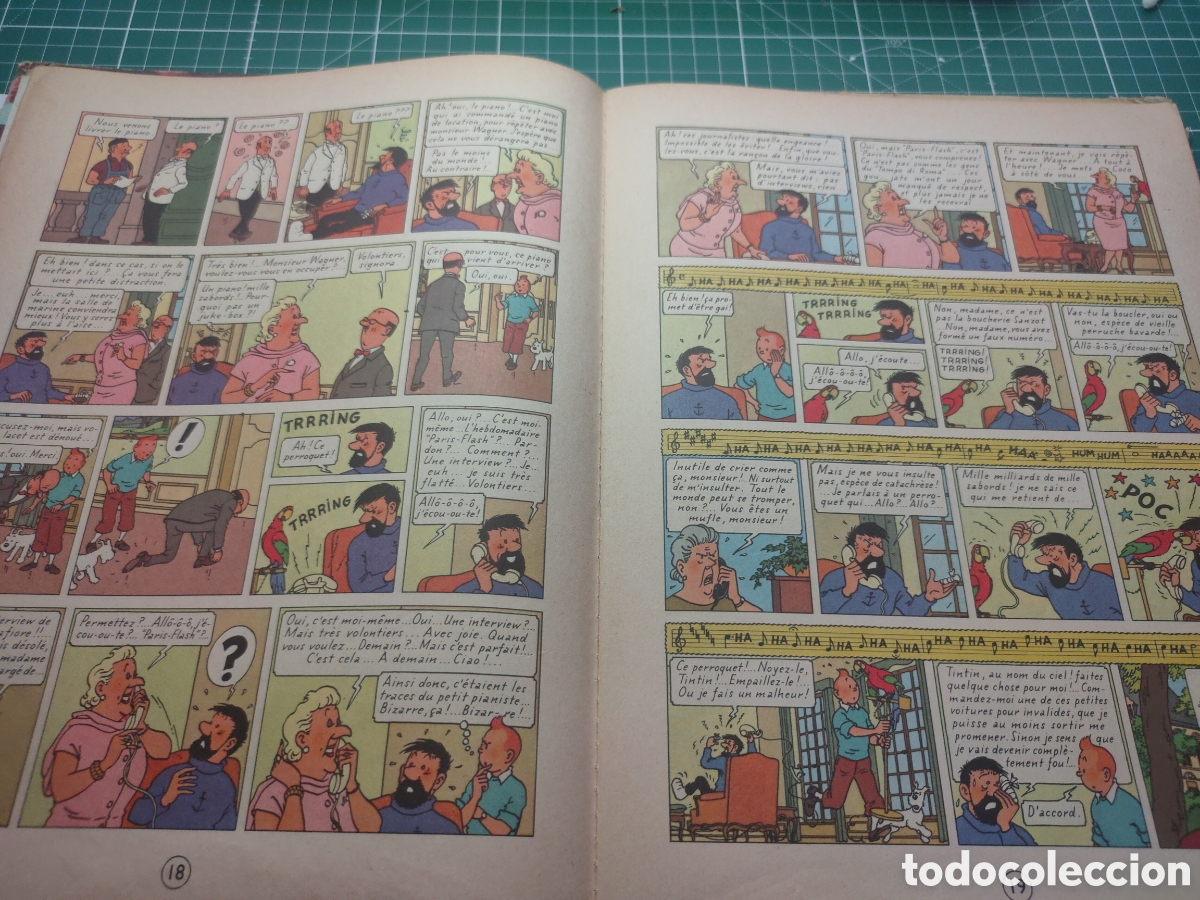 Libros de segunda mano: Tintin, les Bijoux de la Castafiore 1&ordf; edici&oacute;n en franc&eacute;s - Foto 4