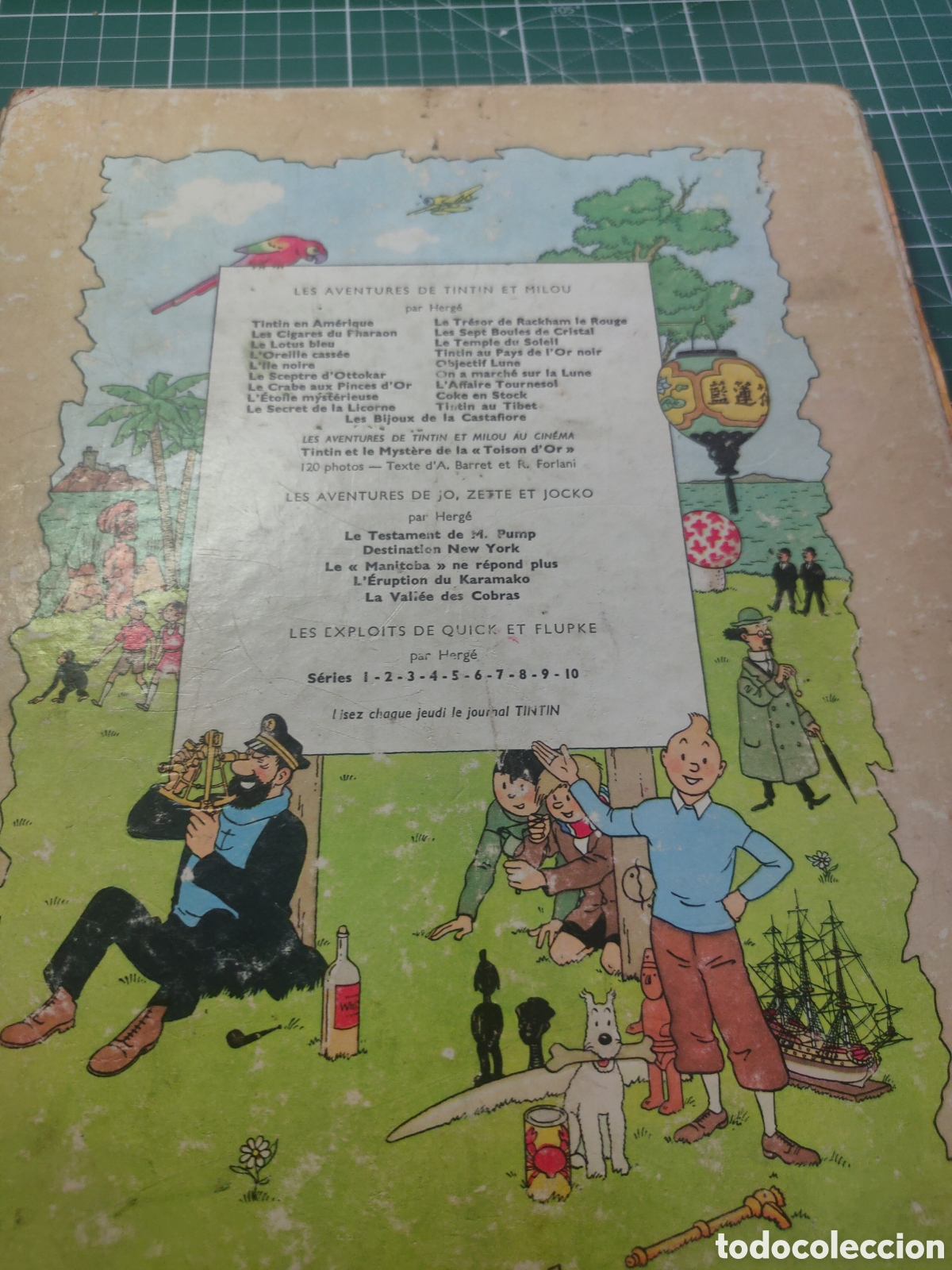 Libros de segunda mano: Tintin, les Bijoux de la Castafiore 1&ordf; edici&oacute;n en franc&eacute;s - Foto 8