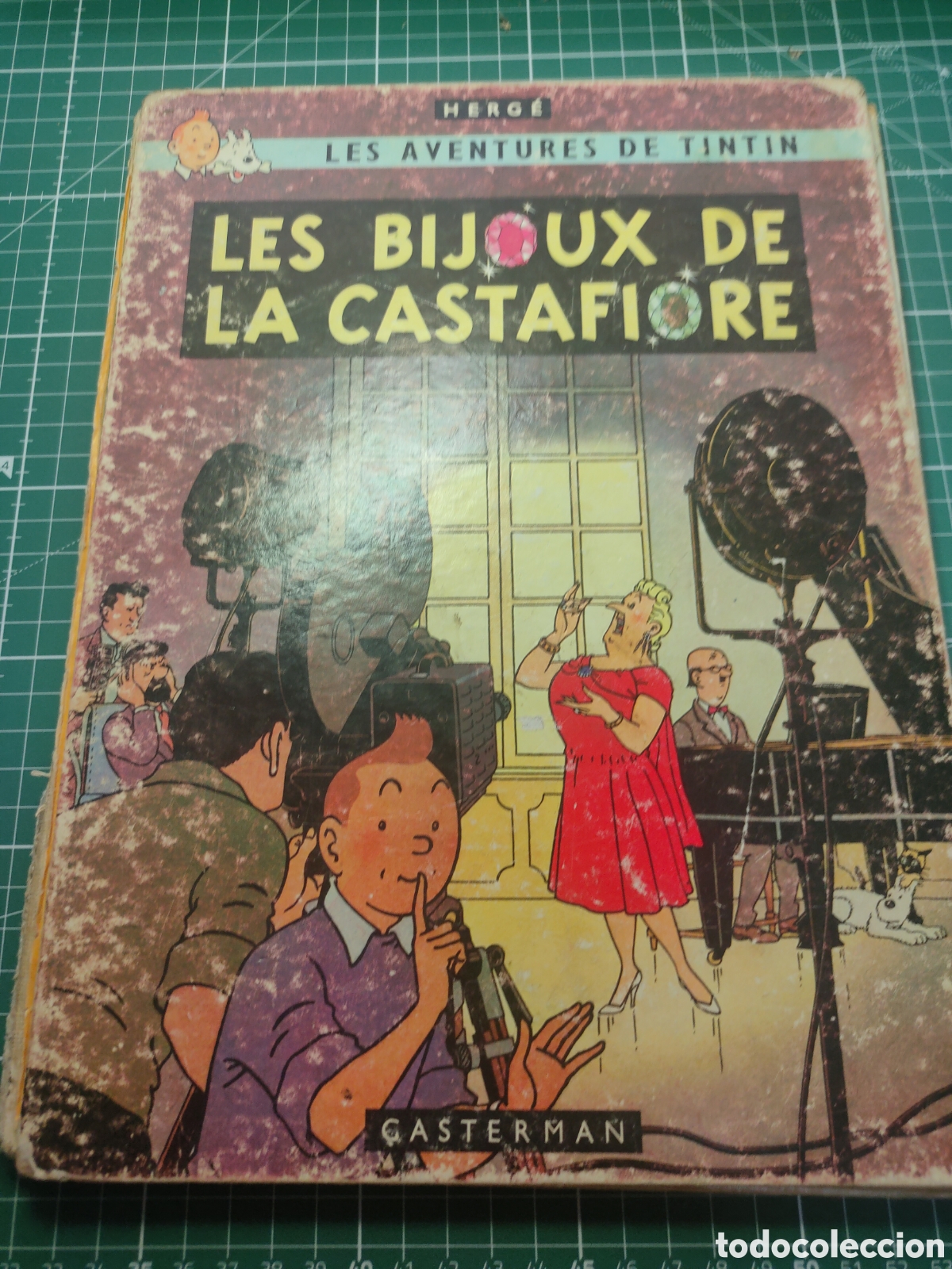 Libros de segunda mano: Tintin, les Bijoux de la Castafiore 1&ordf; edici&oacute;n en franc&eacute;s - Foto 1