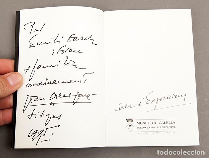 Libros de segunda mano: SOLER JOVE - DEDICATORIA AUT&Oacute;PGRAFA EN CAT&Aacute;LOGO - 1995 - Foto 4