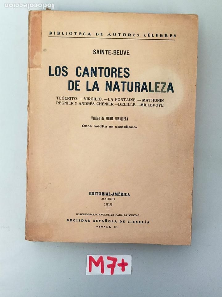Libros de segunda mano: Los cantores de la naturaleza - Foto 1