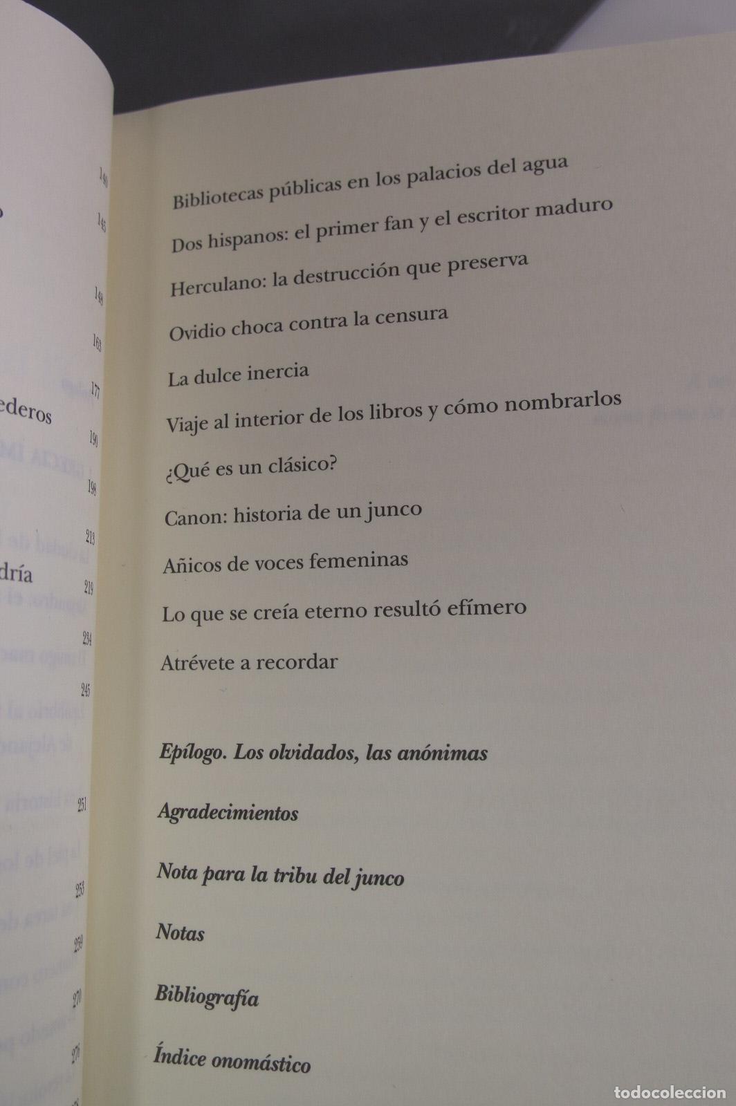Libros de segunda mano: El infinito en un junco. Irene Vallejo - Foto 4