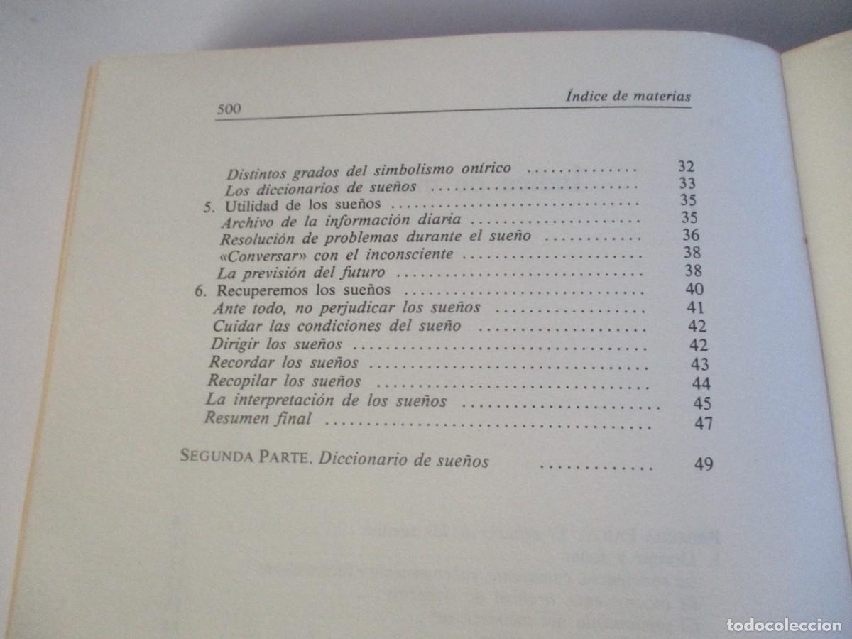 Libros de segunda mano: EMILIO SALAS El gran libro de los sue&ntilde;os W18935 - Foto 3