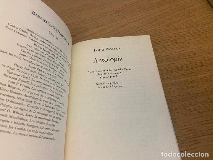 Libros de segunda mano: LOUIS PASTEUR / ANTOLOGIA / CIRCULO DE LECTORES / OPERA MUNDI / 1996 - Foto 3