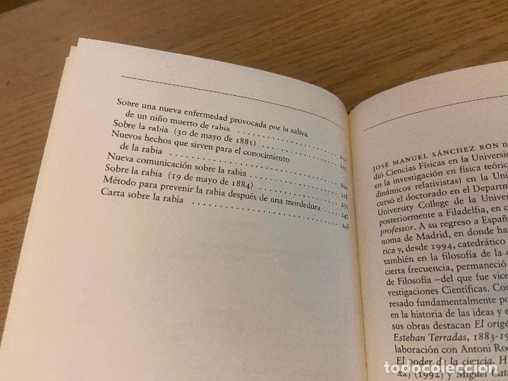 Libros de segunda mano: LOUIS PASTEUR / ANTOLOGIA / CIRCULO DE LECTORES / OPERA MUNDI / 1996 - Foto 6