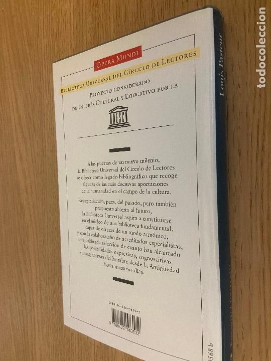 Libros de segunda mano: LOUIS PASTEUR / ANTOLOGIA / CIRCULO DE LECTORES / OPERA MUNDI / 1996 - Foto 9
