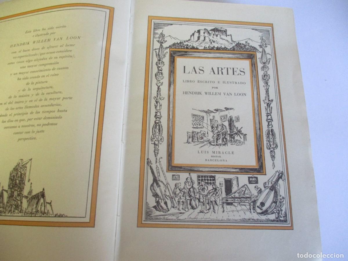 Libros de segunda mano: HENDRIK WILLEM VAN LOON Las artes W18979 - Foto 2