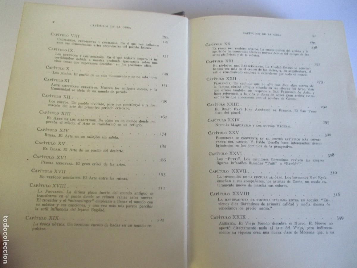 Libros de segunda mano: HENDRIK WILLEM VAN LOON Las artes W18979 - Foto 4
