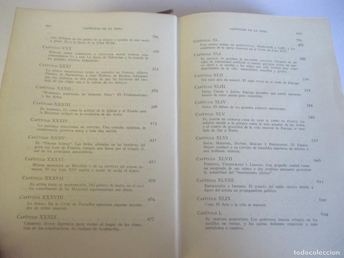 Libros de segunda mano: HENDRIK WILLEM VAN LOON Las artes W18979 - Foto 5