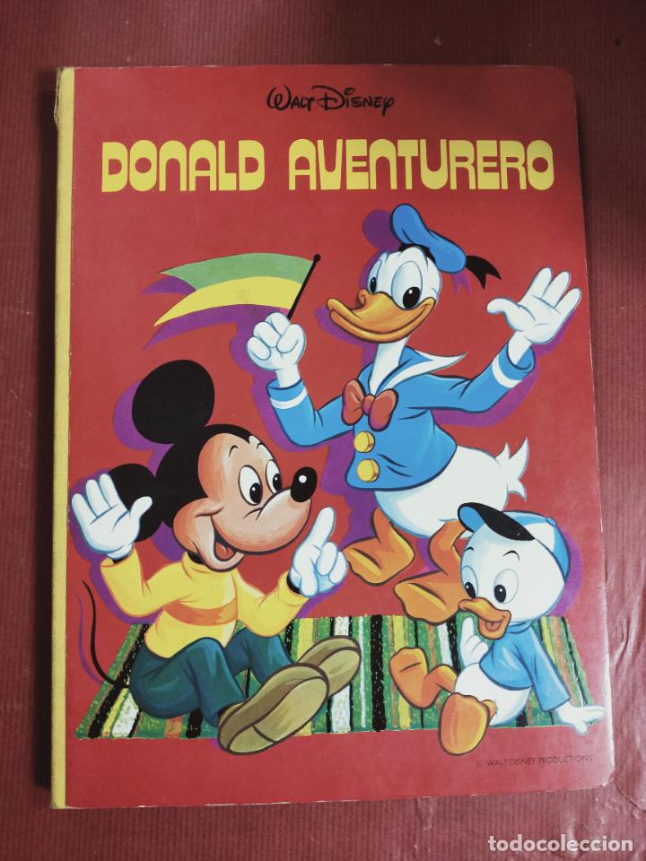 Libros de segunda mano: DONALD AVENTURERO. CIRCULO DE LECTORES 1982. WALT DISNEY - Foto 1