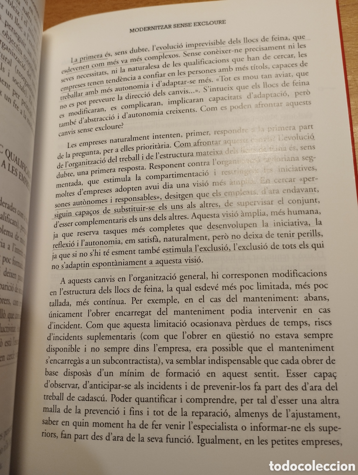 Libros de segunda mano: MODERNITZAR SENSE EXCLOURE (BERTRAND SCHWARTZ) - Foto 6