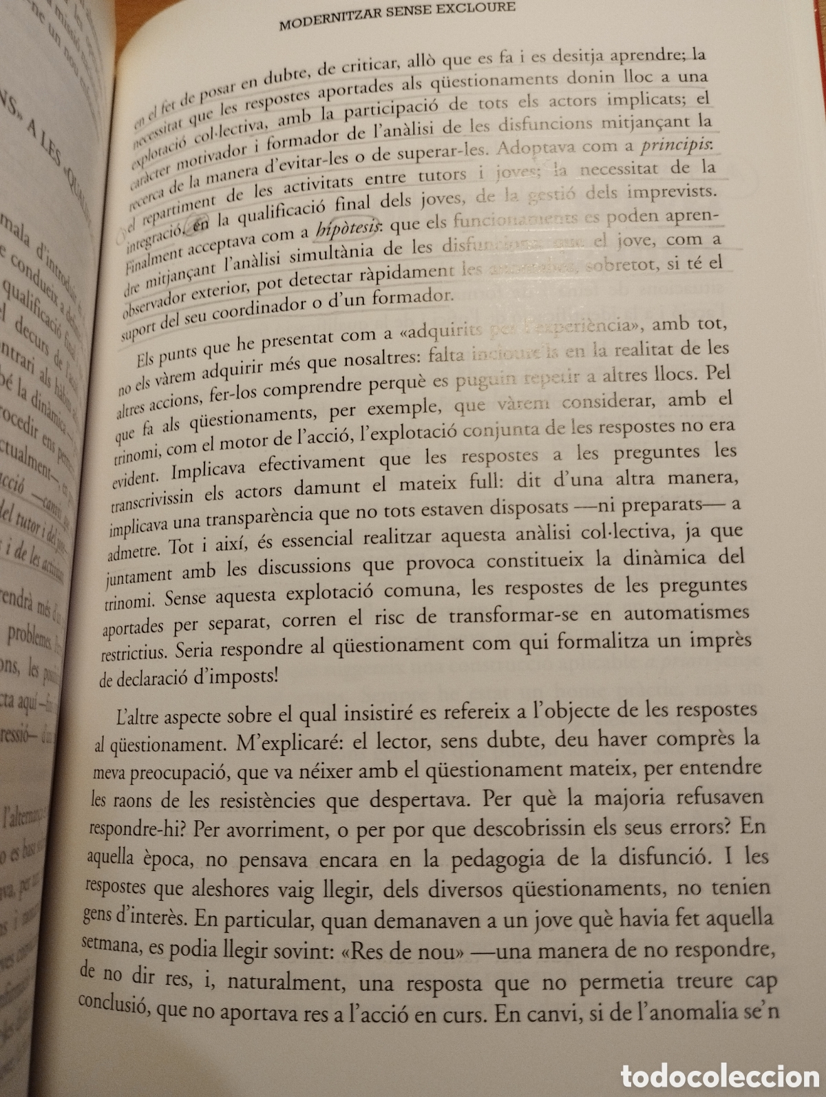 Libros de segunda mano: MODERNITZAR SENSE EXCLOURE (BERTRAND SCHWARTZ) - Foto 7