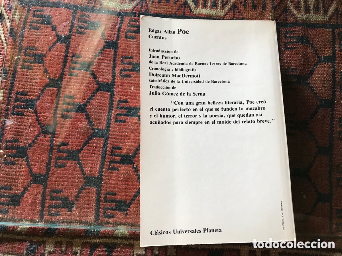Libros de segunda mano: Cuentos. Edgar Allan Poe. Planeta. Introducci&oacute;n Juan Perucho - Foto 2
