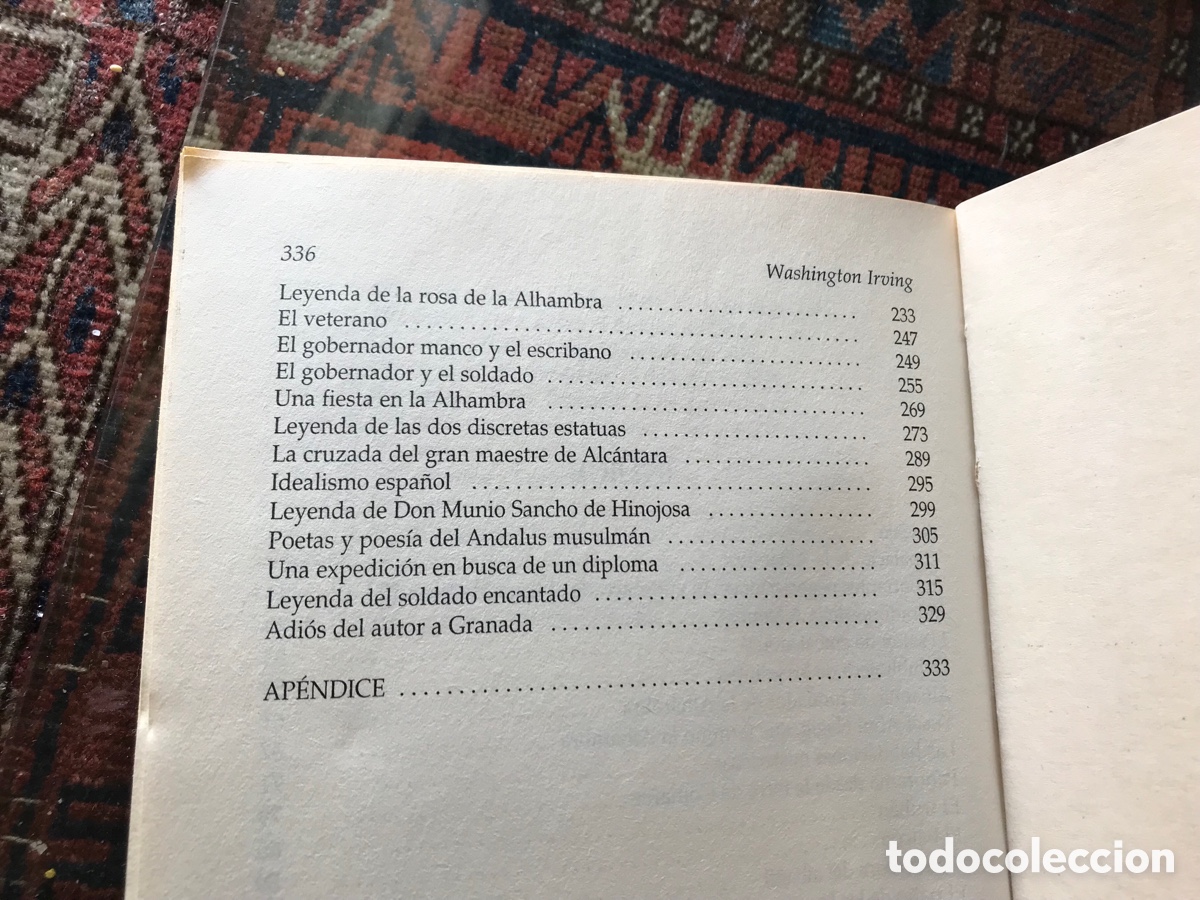 Libros de segunda mano: Cuentos de la Alhambra. Washington Irving. Albor - Foto 5