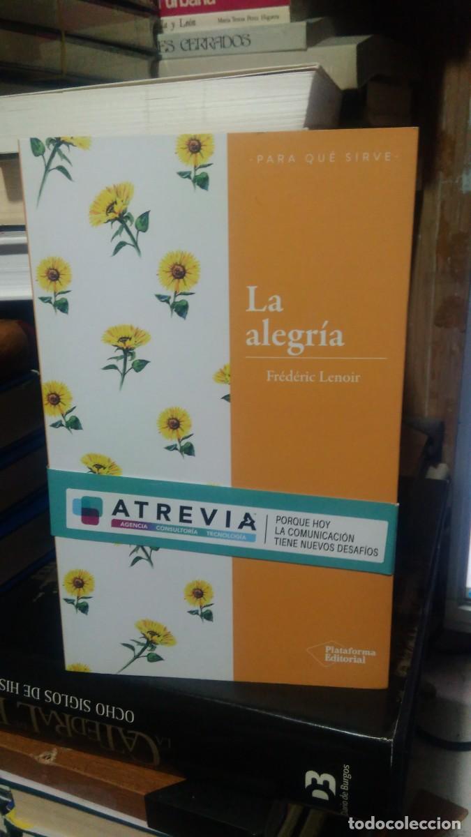 Libros de segunda mano: LA ALEGR&Iacute;A, FR&Eacute;DERIC LENOIR, ED. PLATAFORMA - Foto 1