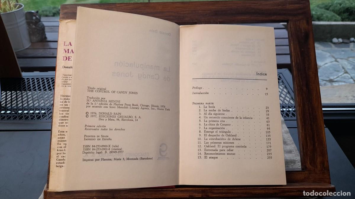 Libros de segunda mano: La manipulaci&oacute;n de Candy Jones / DONALD BAIN - Foto 3