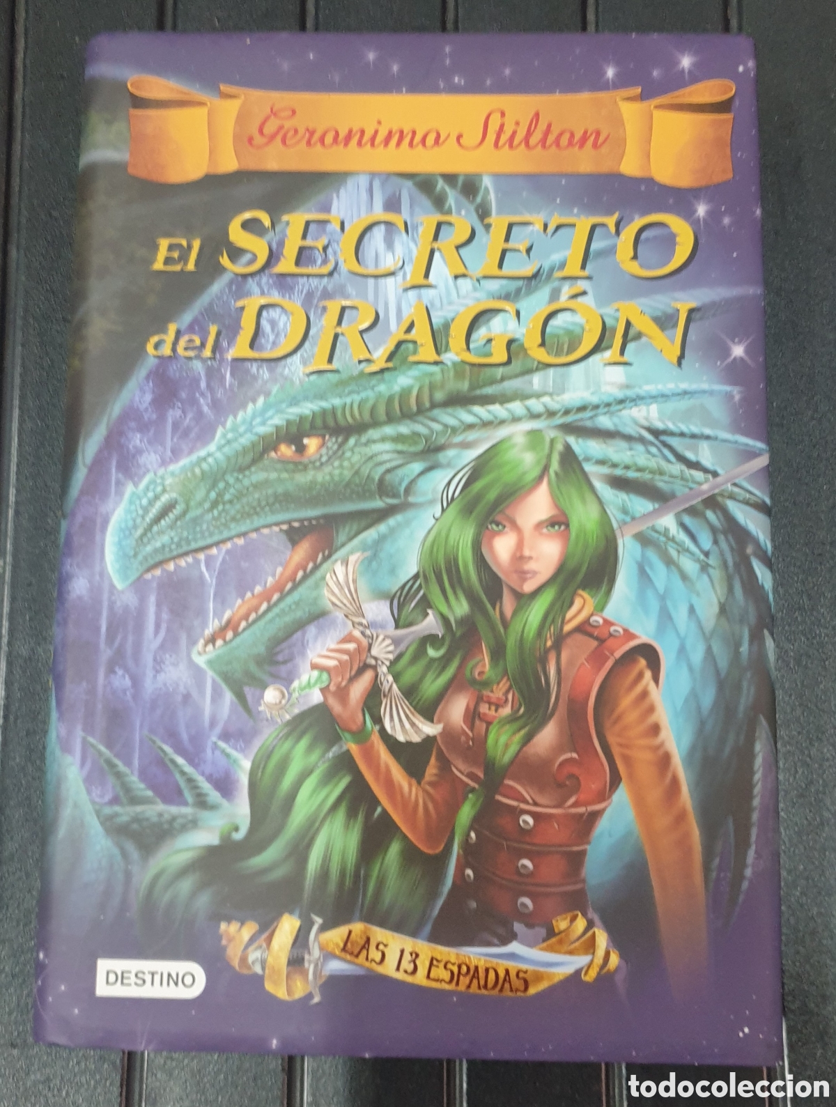 Libros de segunda mano: El secreto del dragon. Las siete espadas - geronimo Stilton - Foto 1
