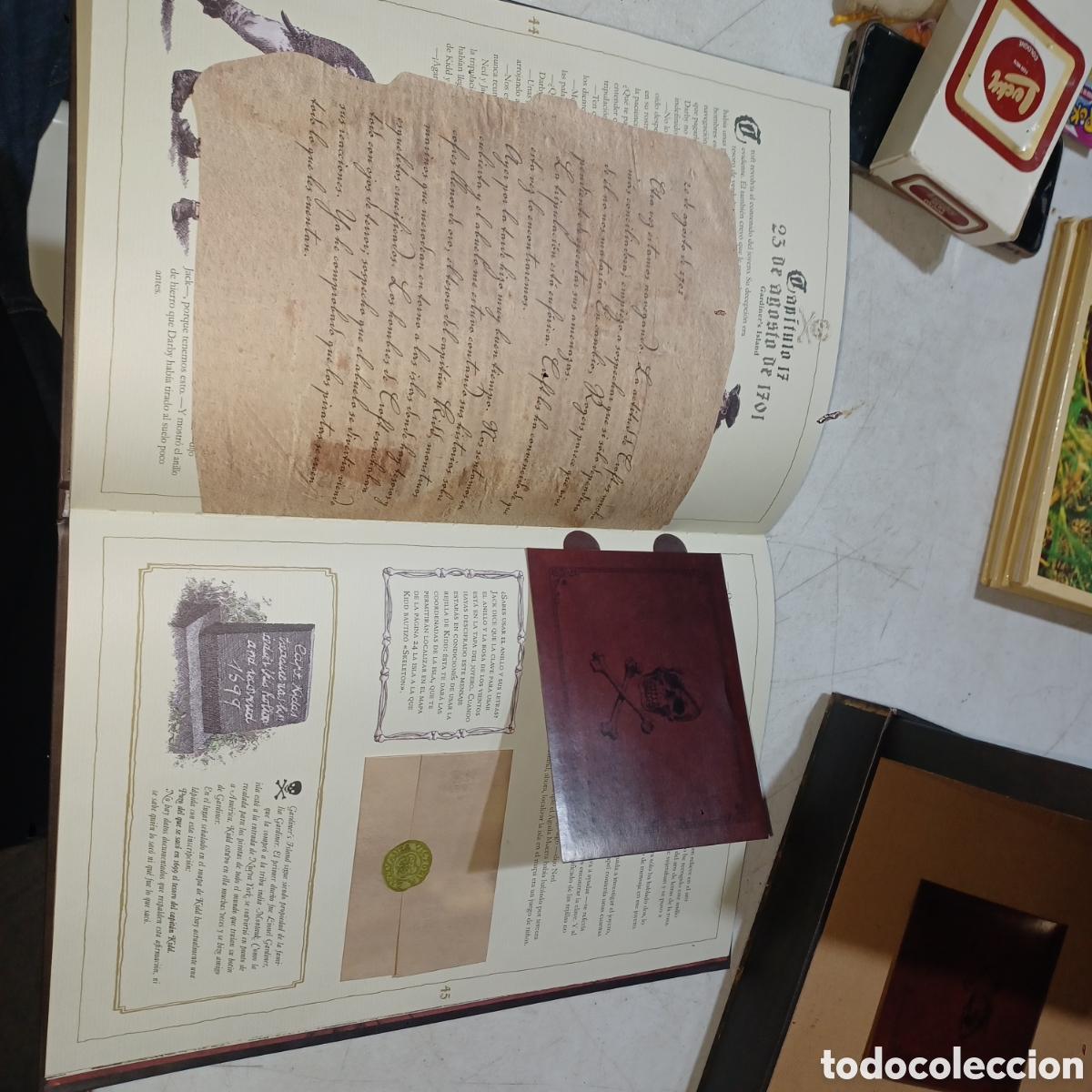 Libros de segunda mano: El tesoro del capit&aacute;n William kidd EDELVIVES - Foto 3