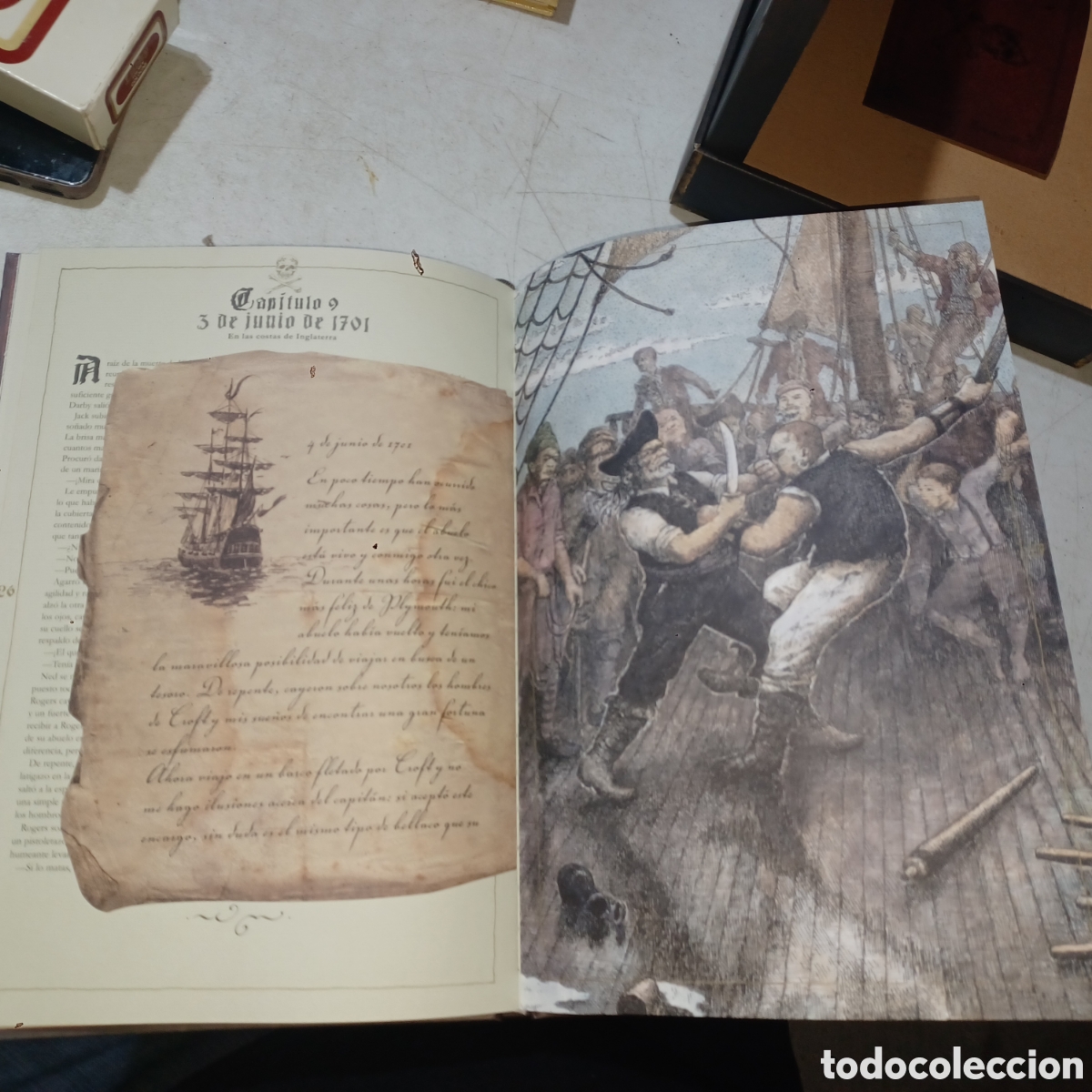 Libros de segunda mano: El tesoro del capit&aacute;n William kidd EDELVIVES - Foto 4