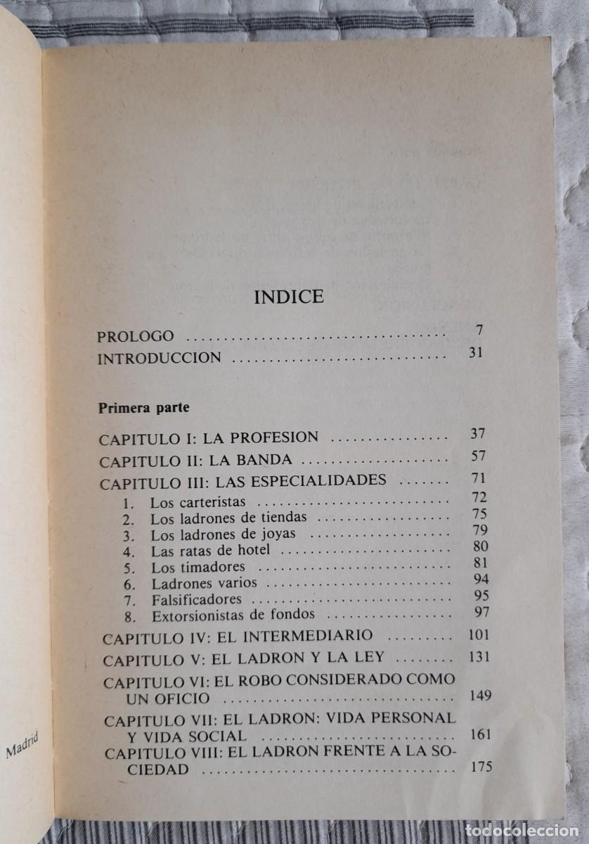 Libros de segunda mano: Ladrones profesionales - Foto 4