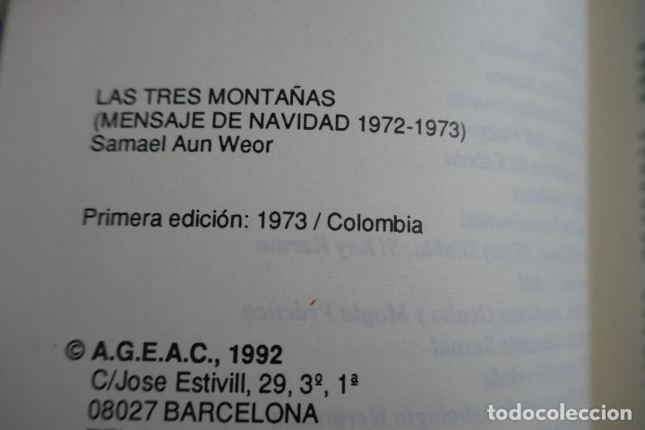 Libros de segunda mano: LIBRO DE SAMAEL AUN WEOR - LAS TRES MONTA&Ntilde;AS - Foto 7