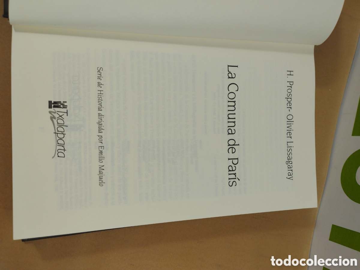Libros de segunda mano: La comuna de Par&iacute;s. H Prosper- Olivier Lissagaray - Foto 3