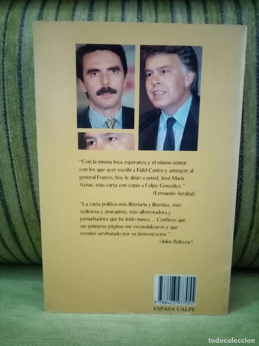 Libros de segunda mano: CARTA A JOS&Eacute; MAR&Iacute;A AZNAR - Foto 3