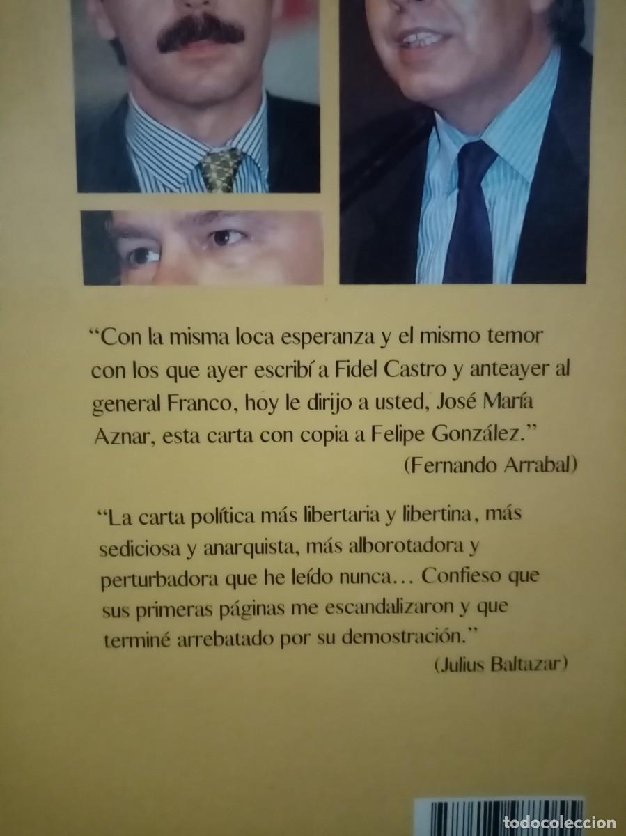 Libros de segunda mano: CARTA A JOS&Eacute; MAR&Iacute;A AZNAR - Foto 4