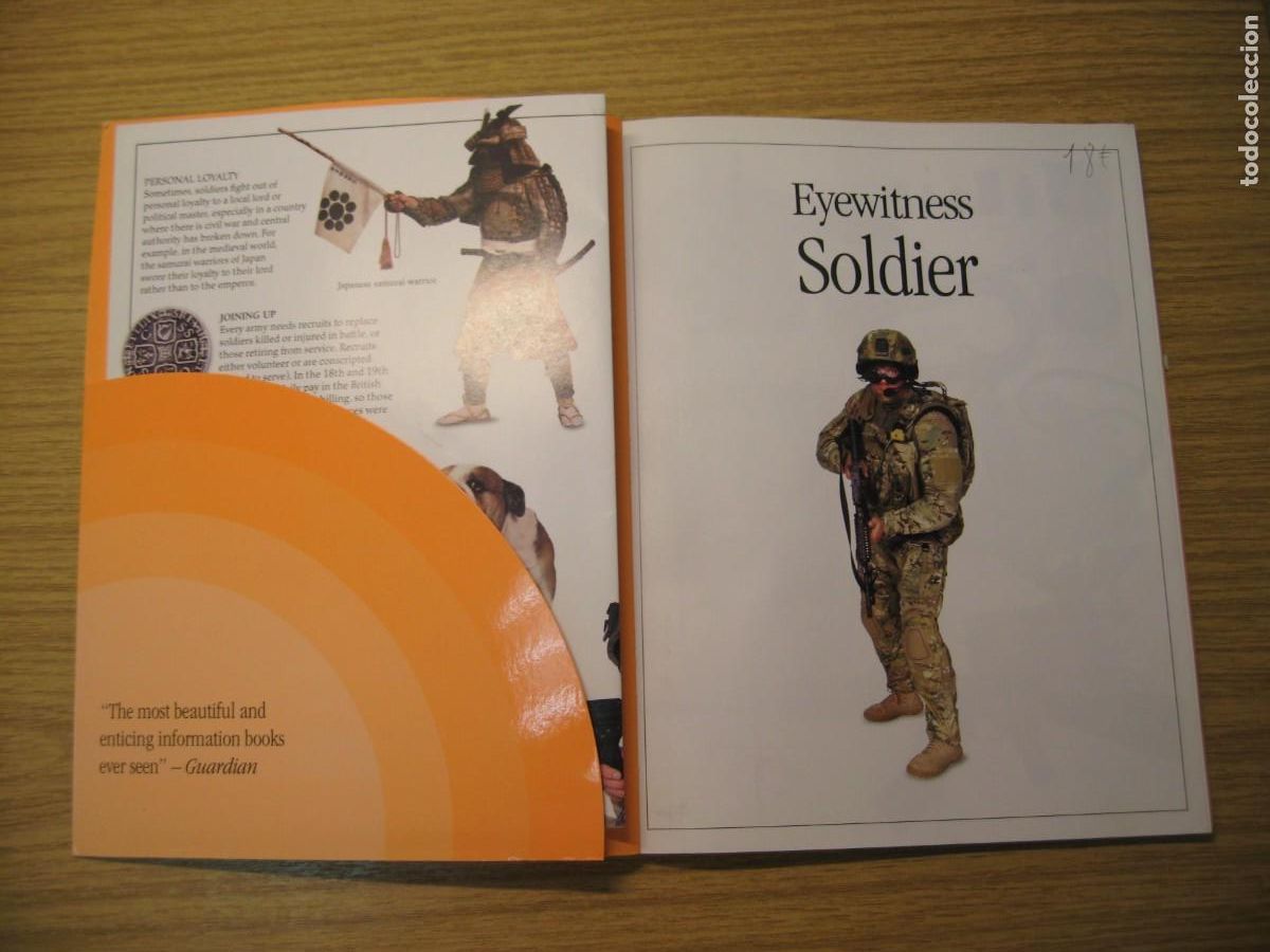 Libros de segunda mano: EYEWITNESS SOLDIER. SIMON ADAMS. 2009. COMTIENE CD. - Foto 3
