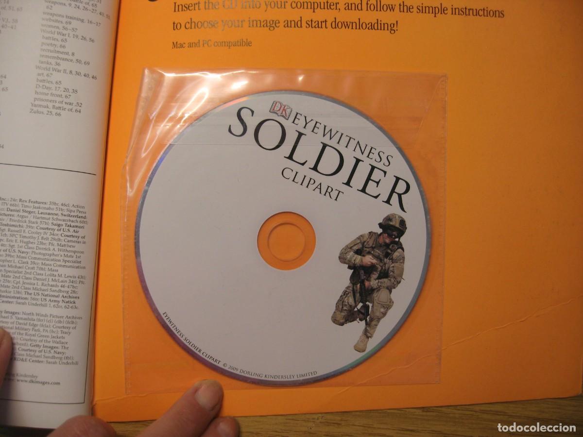 Libros de segunda mano: EYEWITNESS SOLDIER. SIMON ADAMS. 2009. COMTIENE CD. - Foto 9