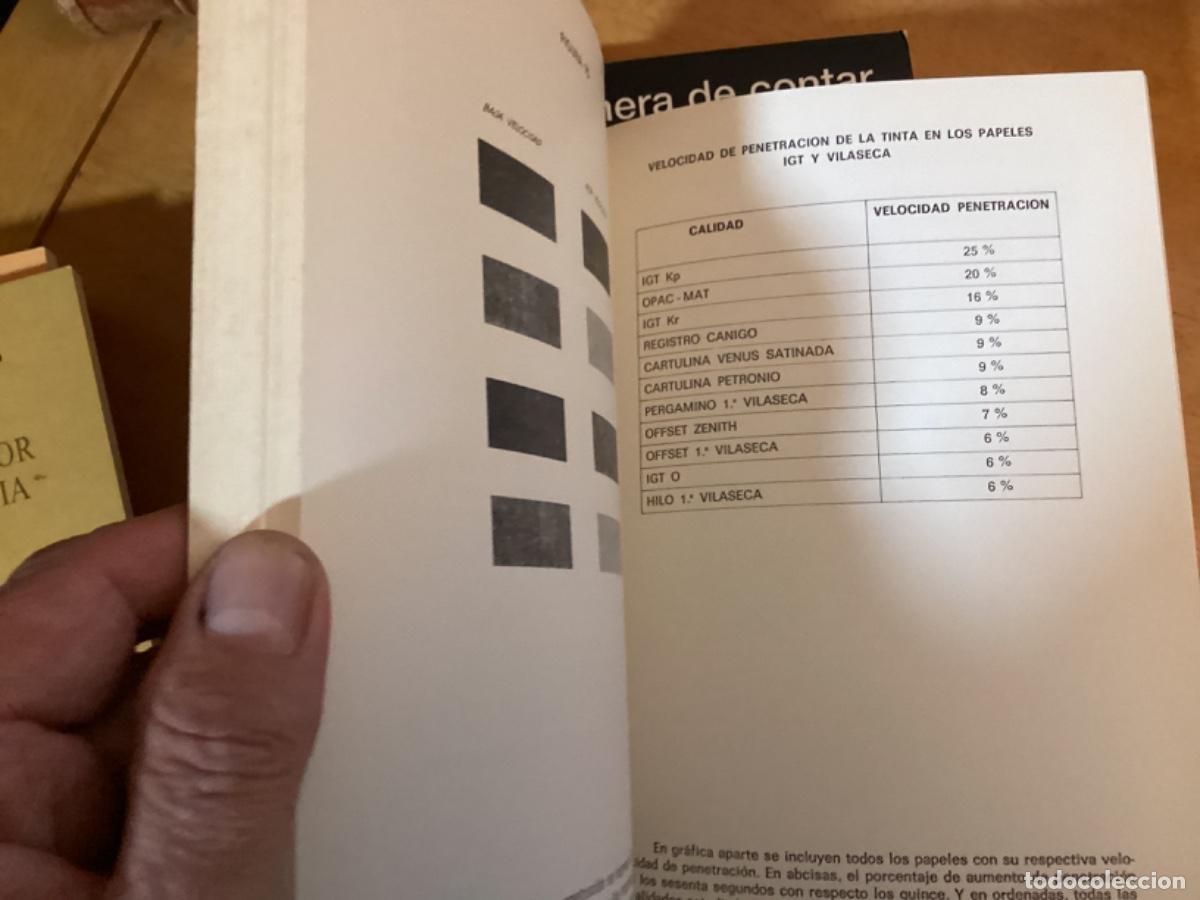 Libros de segunda mano: CARACTERISTICAS DE IMPRIMABILIDAD DE LOS PAPELES. J.VILASECA. 1984 - Foto 3