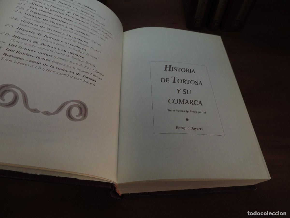 Libros de segunda mano: HISTORIA DE TORTOSA Y SU COMARCA .- ENRIQUE BAYERRI - Foto 17