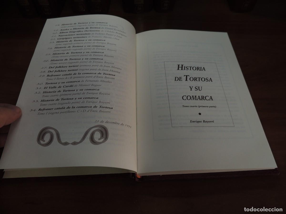 Libros de segunda mano: HISTORIA DE TORTOSA Y SU COMARCA .- ENRIQUE BAYERRI - Foto 27