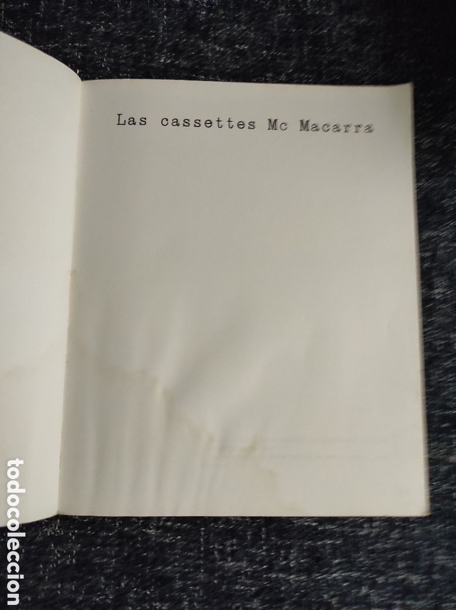Libros de segunda mano: LAS CASSETTES MC MACARRA. -ED. AKAL EDITOR. 1973 - Foto 2
