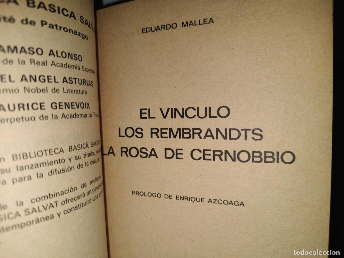 Libros de segunda mano: 70- EL V&Iacute;NCULO - EDUARDO MALLEA - 1971 - Foto 3