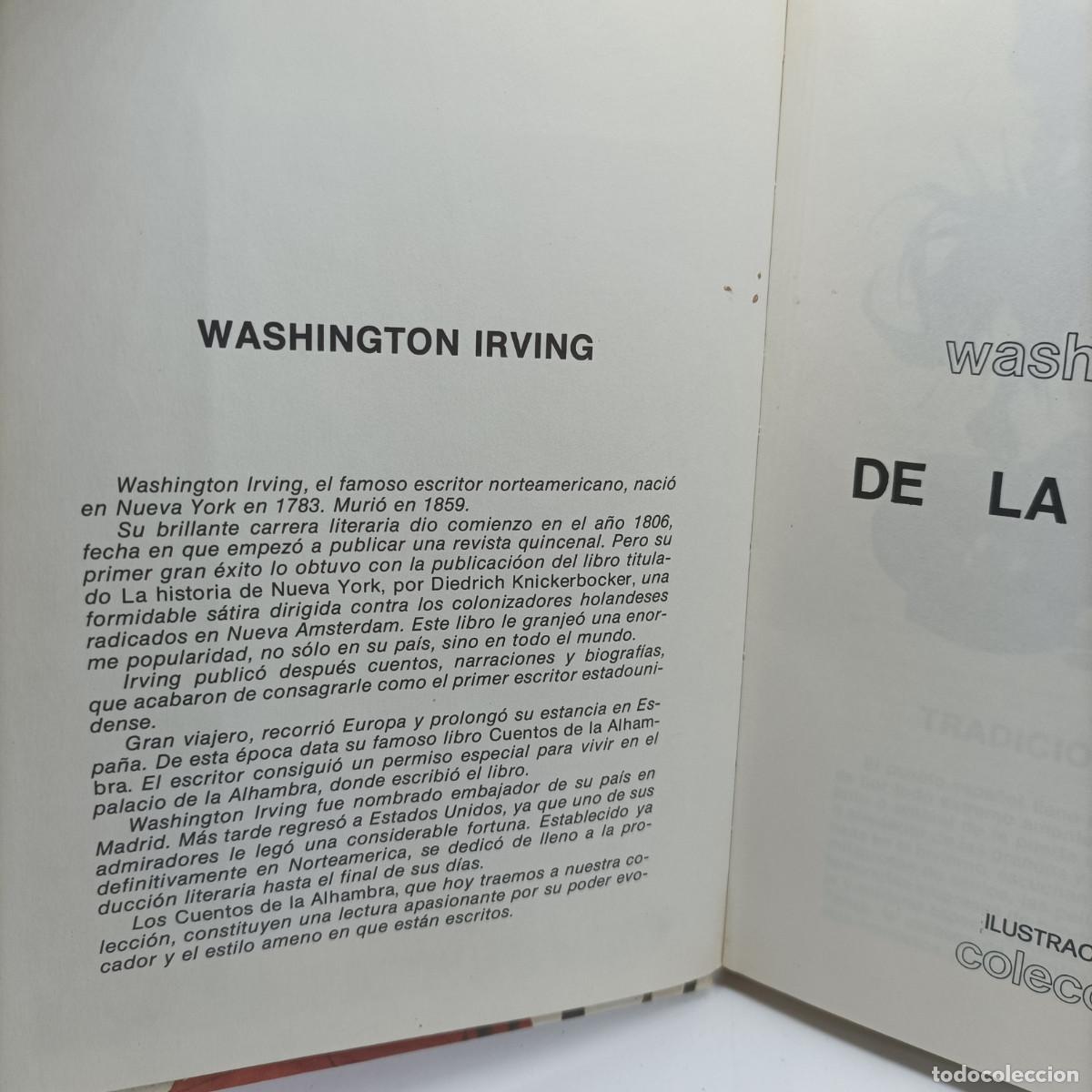 Libros de segunda mano: LAS LEYENDAS DE LA ALHAMBRA-WASHINGTON IRVING - Foto 3