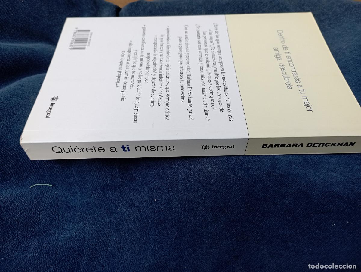 Libros de segunda mano: Qui&eacute;rete a ti misma - Barbara Berckhan - AJ1 - Foto 2