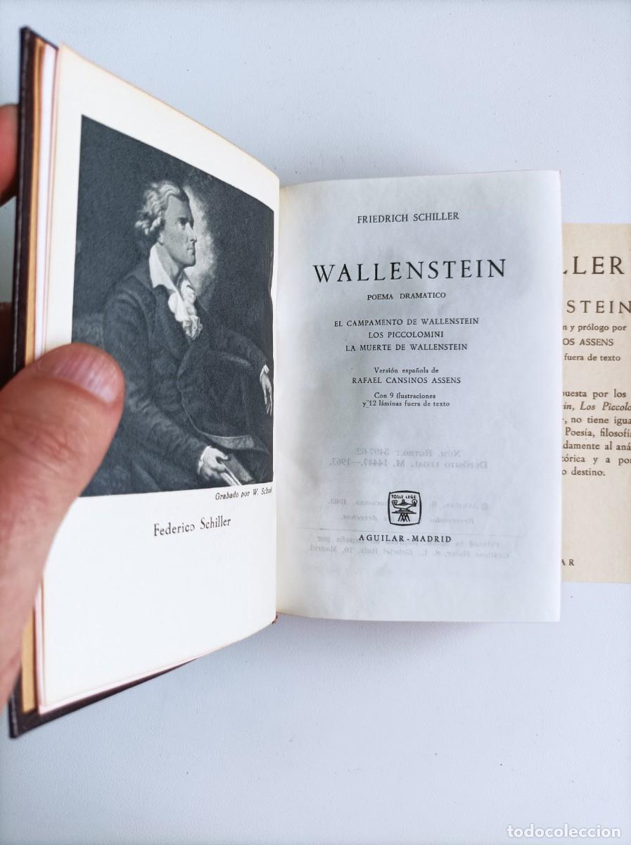 Libros de segunda mano: Joya sn, Schiller, Wallenstein, Aguilar - Foto 3