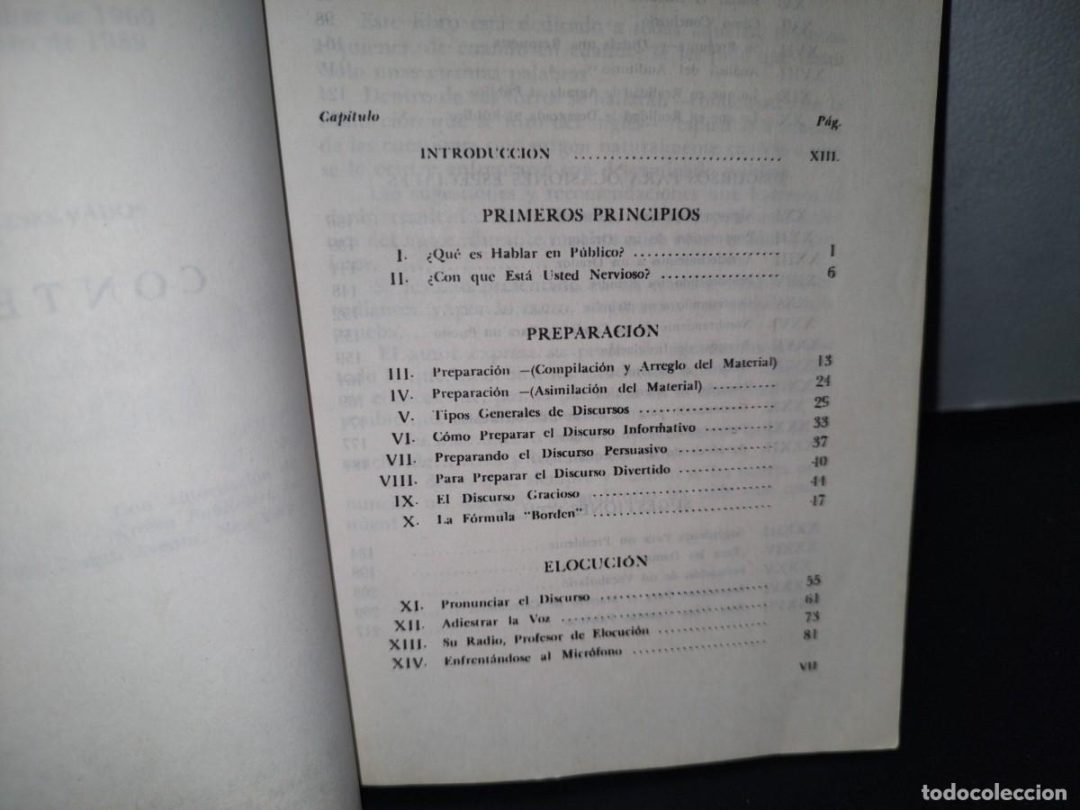 Libros de segunda mano: 70- C&Oacute;MO HABLAR EN P&Uacute;BLICO - C. W. WRIGHT - Foto 4