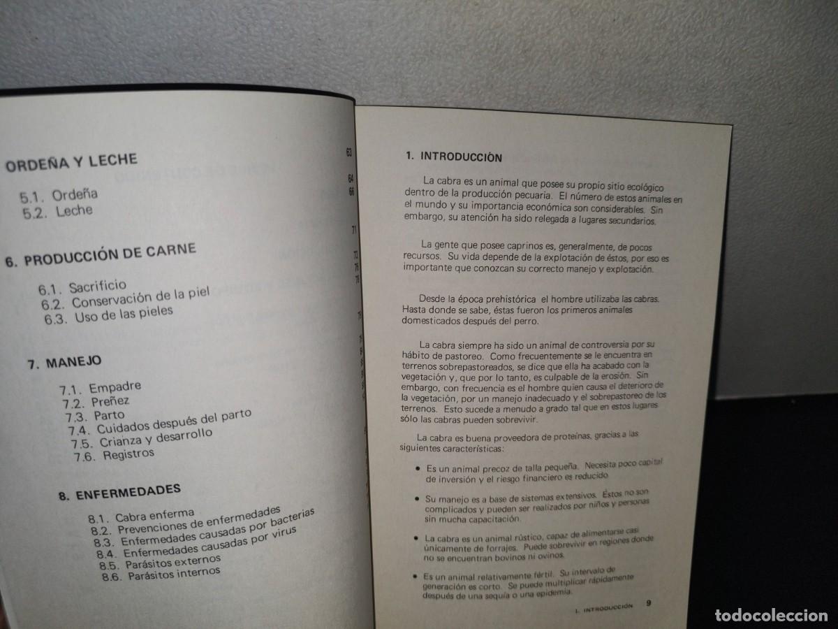 Libros de segunda mano: 70- MANUALES PARA EDUCACI&Oacute;N AGROPECUARIA. CABRAS - Foto 6
