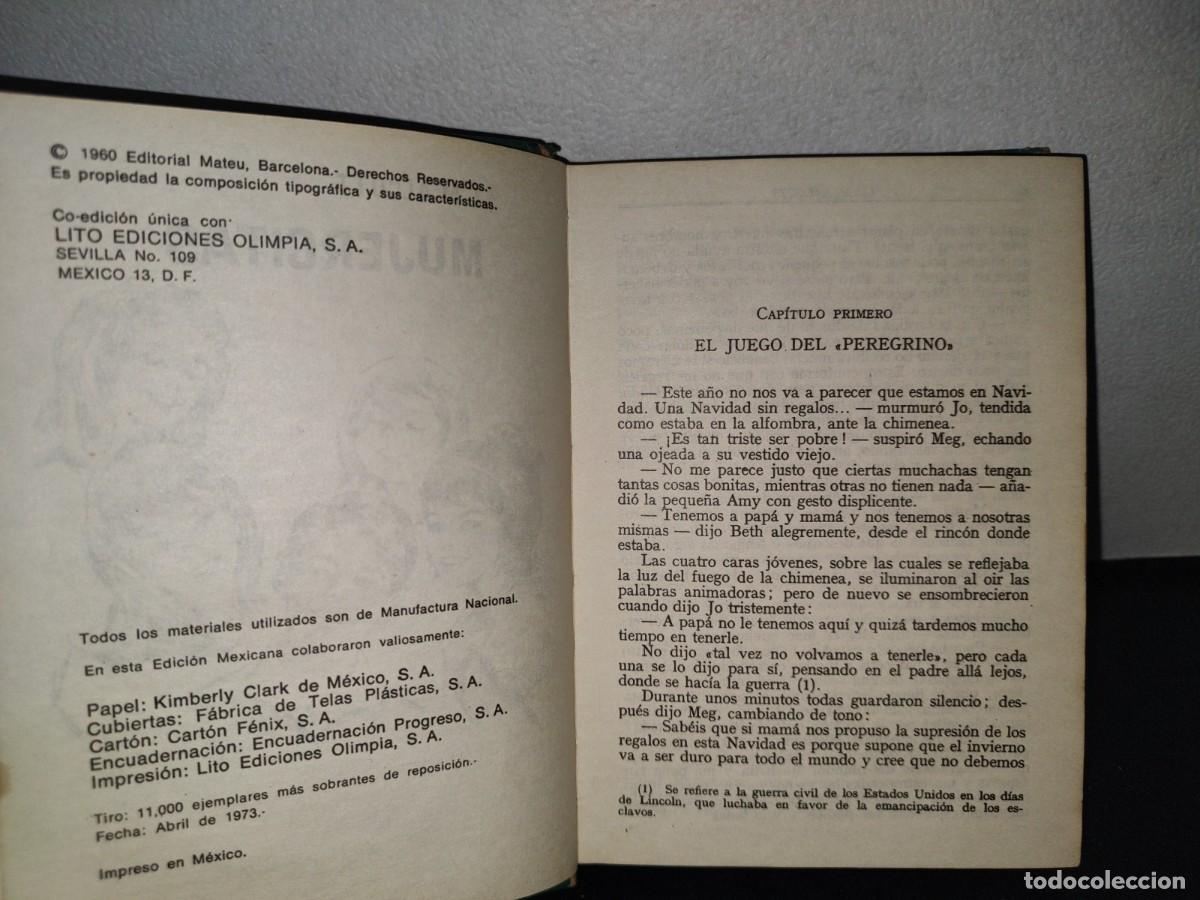 Libros de segunda mano: 70- L. M. ALCOTT. MUJERCITAS - EDICIONES OLIMPIA, S. A. - 1973 - Foto 4