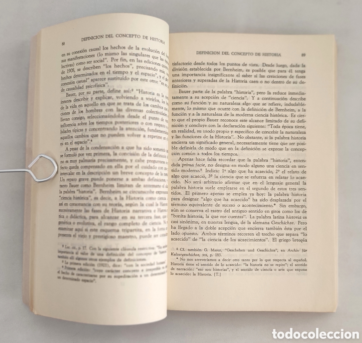 Libros de segunda mano: El concepto de la historia. Johan Huizinga. - Foto 5