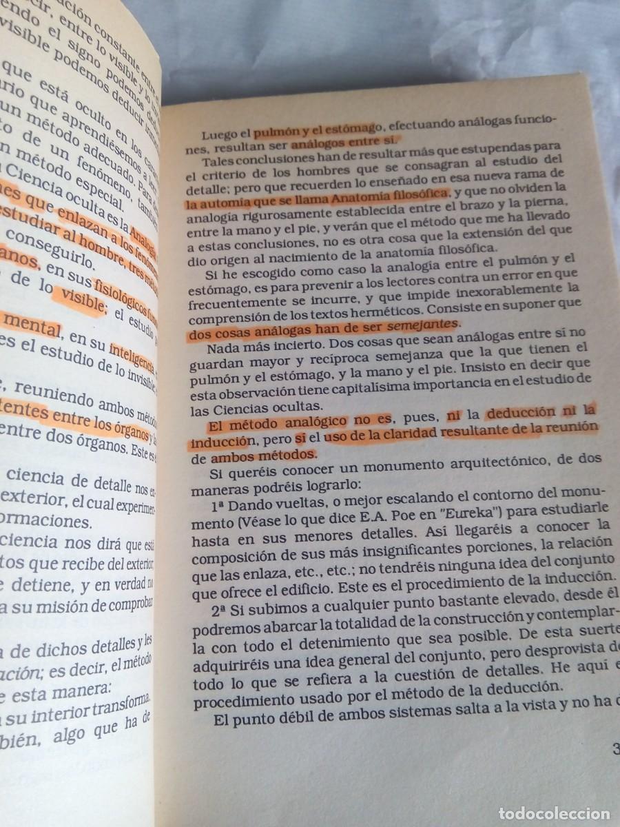 Libros de segunda mano: TRATADO ELEMENTAL DE CIENCIA OCULTA / PAPUS - Foto 5