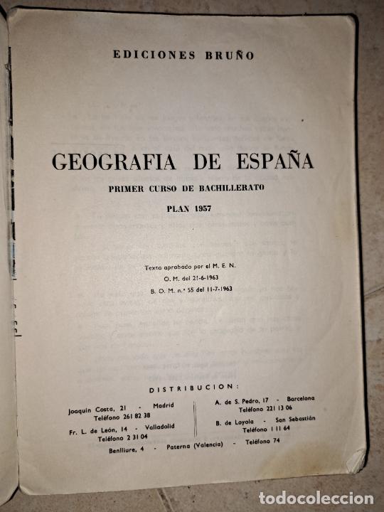 Libros de segunda mano: Geografia de Espa&ntilde;a - Foto 2