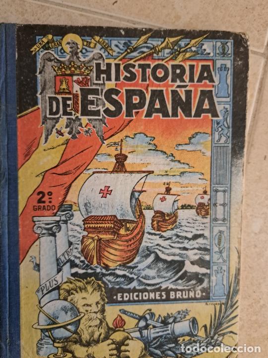 Libros de segunda mano: Historia de Espa&ntilde;a edici&oacute;n Bru&ntilde;o - Foto 1